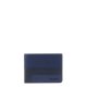 Aye Мъжки портфейл от естествена кожа с отделения за карти и монети и RFID в син цвят - Мъжки портфейли