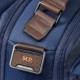 Marcel Раница с отделение за 15.6" лаптоп Син/Кафяв - Бизнес раници
