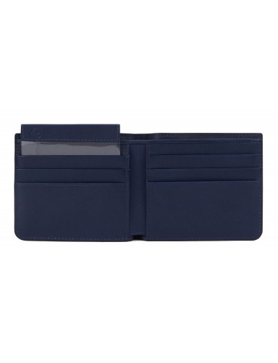 Tiger Мъжки портфейл с мобилен калъф за лична карта и RFID защита Тъмно Син - Аксесоари